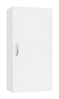 Подвесной шкаф - пенал Misty Лилия 40см универсальный белый